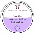 Tallow lotion dots 2oz