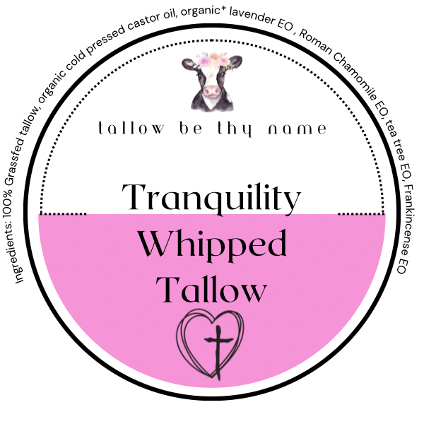 Tranquility Whipped Tallow 4oz